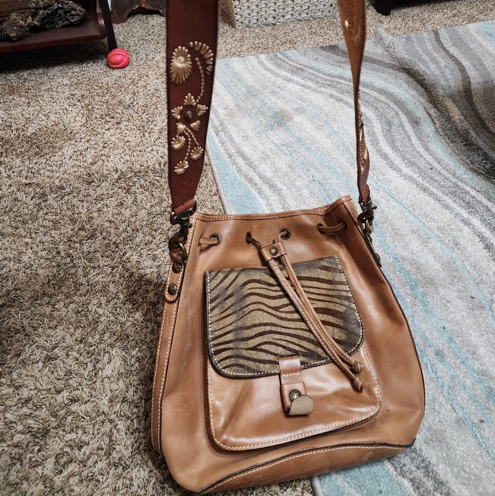 Patricia Nash bucket purse hardly used